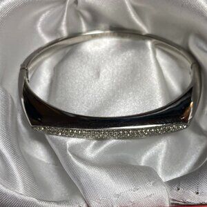 Michael Kors Pave Tribal Hinged Bracelet